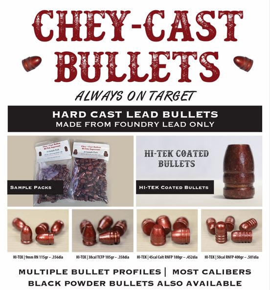 Chey Cast Bullets logo image